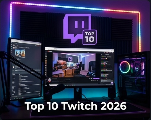Top 10 Twitch 2026